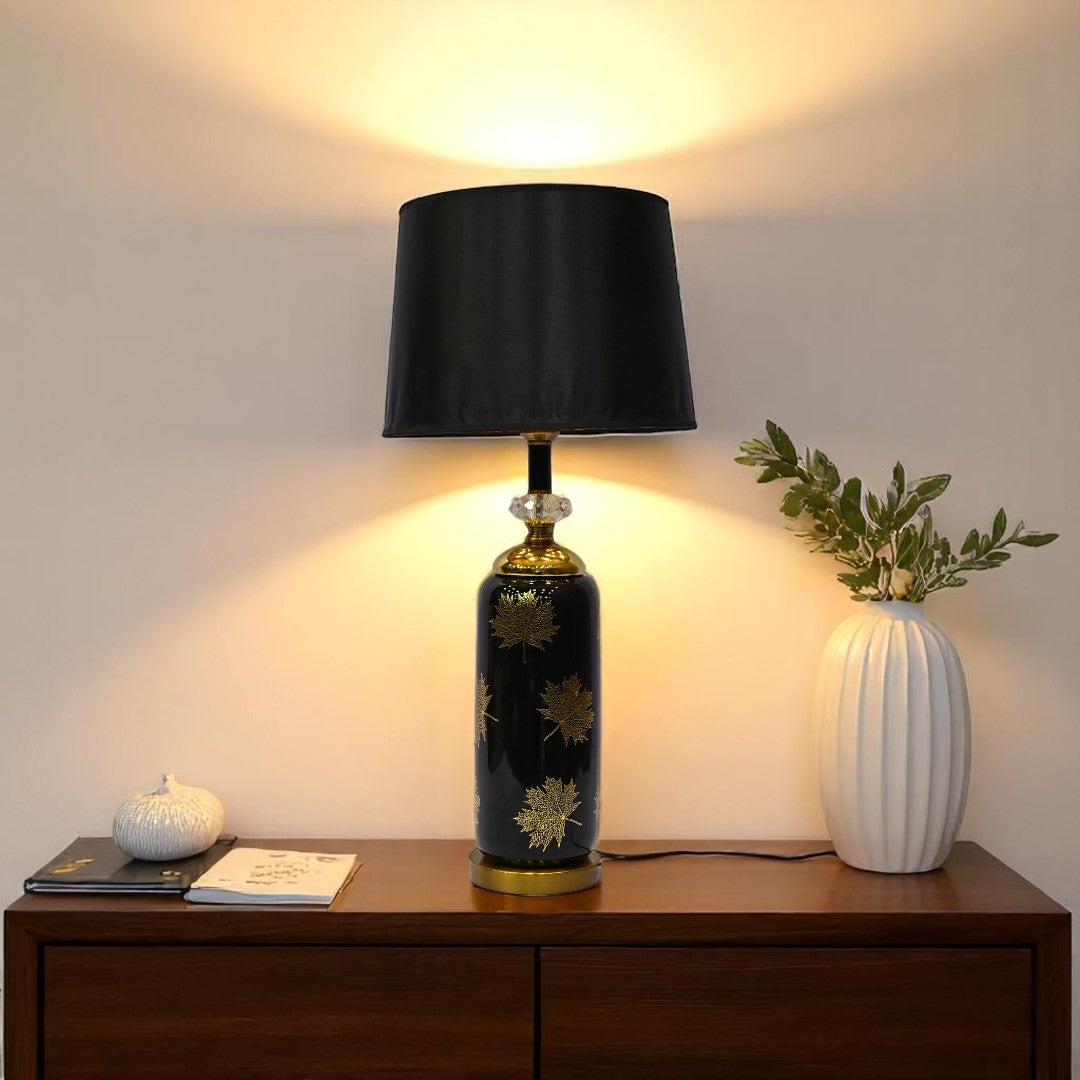 Noir Eclipse Ceramic Lamp